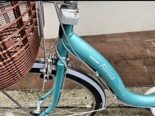 中古ブリヂストン電動アシスト自転車　8.7Ah新品バッテリー