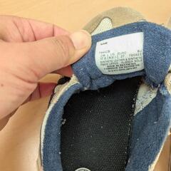 【美品】asics　スニーカー　17.0cm　2本ベルトの画像