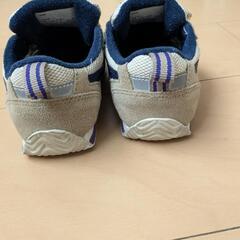 【美品】asics　スニーカー　17.0cm　2本ベルトの画像