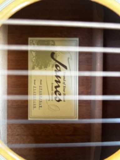 アコースティックギター　James JA400