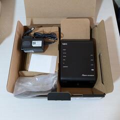 【取引中】NEC_PA-WG1200HS4_WiFiルーターAtermWG1200HS4の画像