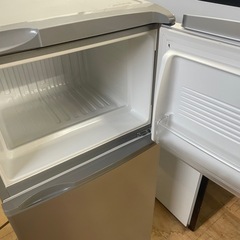 110702 アクア2ドア冷蔵庫　2017年製の画像