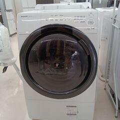 ★ジモティ割あり★ SHARP ドラム式洗濯乾燥機 ES-S7G-WL 7/3.5㎏ 22年製 動作確認／クリーニング済み TC5844