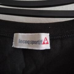 ルコック le coq sportif　レディース　Lサイズ　黒 半袖Tシャツ　の画像