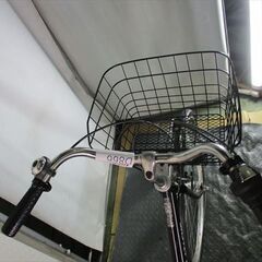D866　★限定特価★ 中古自転車 【　27インチ　黒　軽快車　6段　LEDオートライト 】 の画像