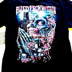 BLEED FROM WITHIN・ BAND Tシャツ（レア）...