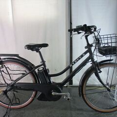 Ｄ870　★整備済み　中古　3人乗り対応　電動自転車★ブリヂストン　ハイデーB【26インチ　　黒　8.7Ah】