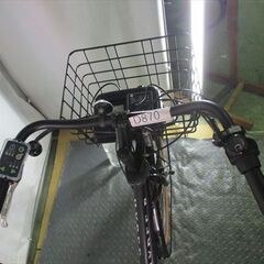 Ｄ870　★整備済み　中古　3人乗り対応　電動自転車★ブリヂストン　ハイデーB【26インチ　　黒　8.7Ah】の画像