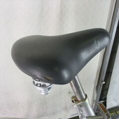 Ｄ871　★限定特価　整備済み★ブリヂストン　ラクッション★ 中古自転車 【　27インチ　シルバー　 】 の画像