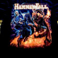 ハンマーフォール（HammerFall）BAND Tシャツ　（レ...