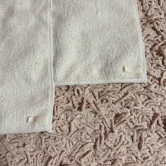 布巾　ふきん　dishcloth ウエス　キッチン用フック付き　2枚組31×33の画像