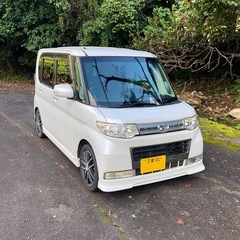 分割OK タイヤ変更で↓5万円 タント 車検R7年1月 オイル減...