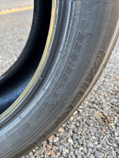 新車外し(FALKEN ZIEX ZE001 A/S 225/55R18)