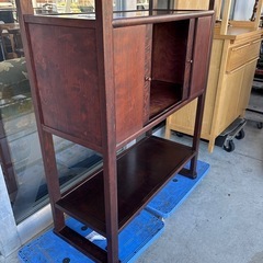 松本民芸家具 民芸家具 茶棚 カップボード レトロ 収納 おしゃれ インテリアの画像