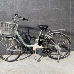 電動自転車 パナソニック26インチ3段6.6Ah(4点灯）