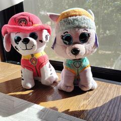 パウパトロールのぬいぐるみの画像