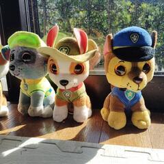 パウパトロールのぬいぐるみ