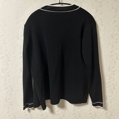 ニットワンピース(カーディガンセット)の画像