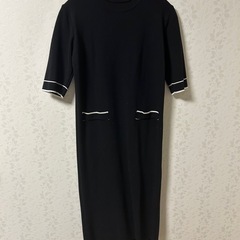 ニットワンピース(カーディガンセット)の画像