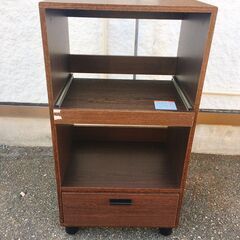 JM19222S)食器棚/キッチンボード アイリスオーヤマ 幅：約50cm 高さ：約93,8cm 奥行：約37cm 中古品【取りに来られる方限定】の画像