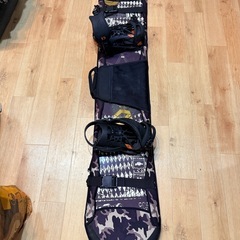 【受付終了】FTWO（現在はFNTC）TNT 153cm スノーボード 板 UNIONビンディングセットの画像