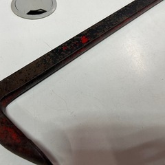 平バール バール 釘抜き 全長600mm 中古品 ④の画像