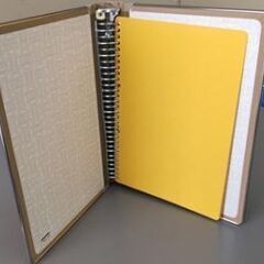布貼りバインダー（コクヨ ）5冊まとめの画像