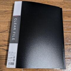 美品＆未使用☆リヒトラブ デスクトレー A-332K（蓋なし）と A4サイズ クリアホルダーのセット 格安¥200の画像