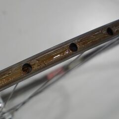 ARAYA 「アラヤ」 AERO4 リム SUNTOUR SUPERBE PRO ハブ フロントホイールの画像