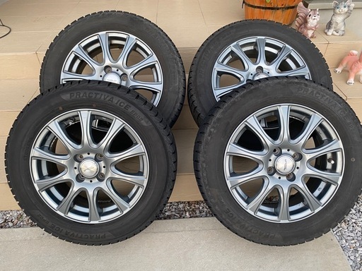 【取引予定者決定】PRACTIVAICE BP02 175/65R15 タイヤ・ホイールセット