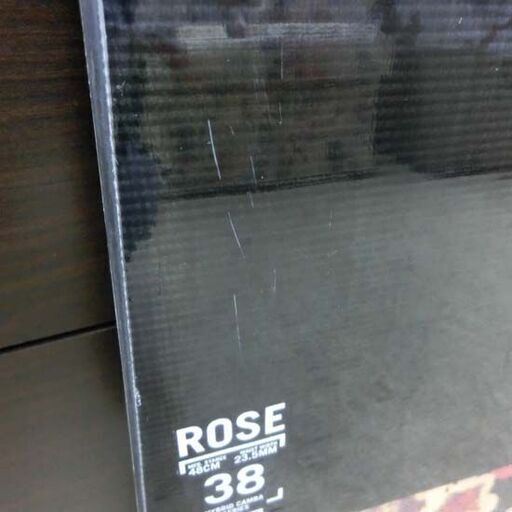 HEAD スノーボード 138cm ROSE レディース 黒系 花柄 スノボ 板のみ 札幌市 西区