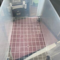 収納ケース　No.11290　INLOCK　350L　TENMA　天馬株式会社　クリア【リサイクルショップどりーむ鹿大前店】の画像