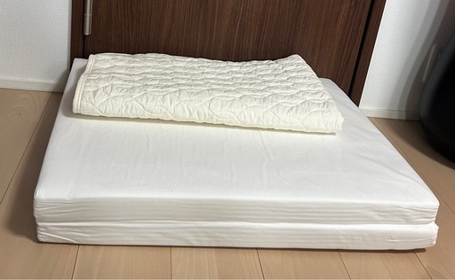 【美品•防水シートサービス】リビング　ベビー布団　セット　　　