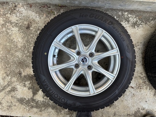 スタッドレスタイヤ ヨコハマ アイスガード 165/70R14 2019年製