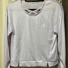 sospits 薄紫 長袖トップス　キッズ160