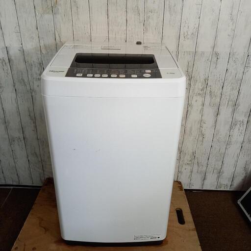 自動洗濯機 Hisense HW-T55C ハイセンス 5.5kg  2020年製品  \n