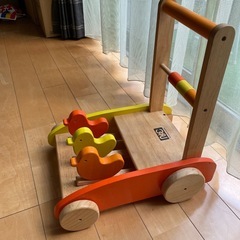 BABY WALKER PiPi 手押し車　カタカタ　ニチガン　木製