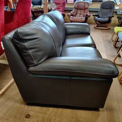 愛品倶楽部柏店】NICOLETTI (ニコレッティ) 総本革2.5人掛けソファ