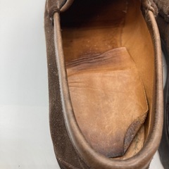 GUCCI(グッチ)ブラウン スエード ローファーの画像