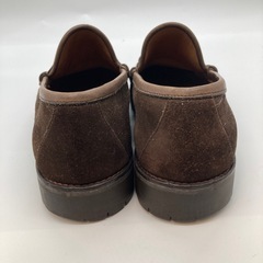 GUCCI(グッチ)ブラウン スエード ローファーの画像