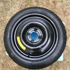 ホンダフィット用のスペアタイヤ