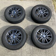 ステップワゴンに適合　スタッドレスタイヤホイールセット　 195...