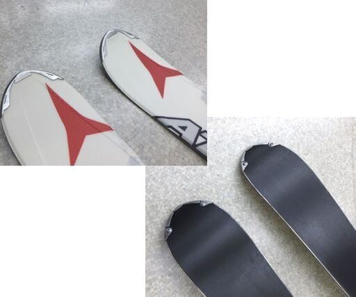 ATOMIC 157cm カービングスキー VARIO AM CAP FIBER VARIOSERIES ビンディング付き板 アトミッ