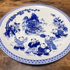 【未使用品】唐子　大皿