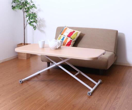昇降式テーブル ワイド テーブル
