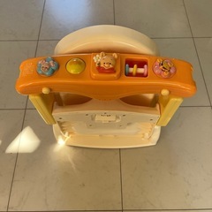【ワンオペ入浴の強い味方】　お風呂チェア　プーさん　折りたたみ可能の画像