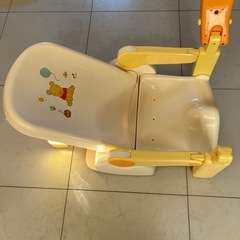 【ワンオペ入浴の強い味方】　お風呂チェア　プーさん　折りたたみ可能の画像