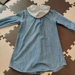 【r.p.s】  デニムフード付きシャツorワンピースの画像