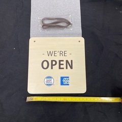 アメックス SHOP small 木製ボード(非売品)　引取限定