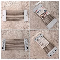 DAISO 流し台伸縮パイプ棚 ステンレス製 の画像